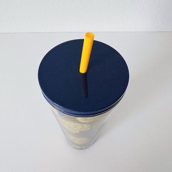 Starbucks Yellow Rose of Texas Plastic Venti 24oz Tumbler - NWT - Picture 3 of 9